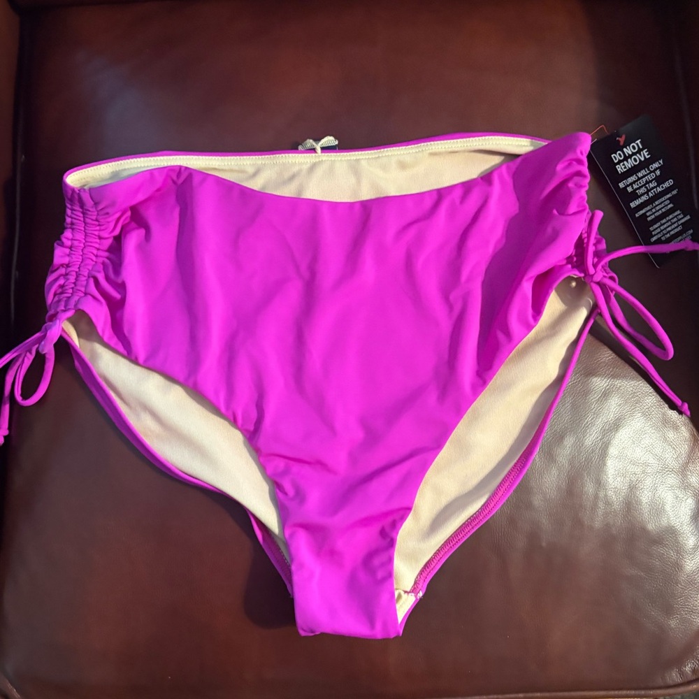 NEW:  Swimsuits For All -Virtuoso Ruched Bottom size 14